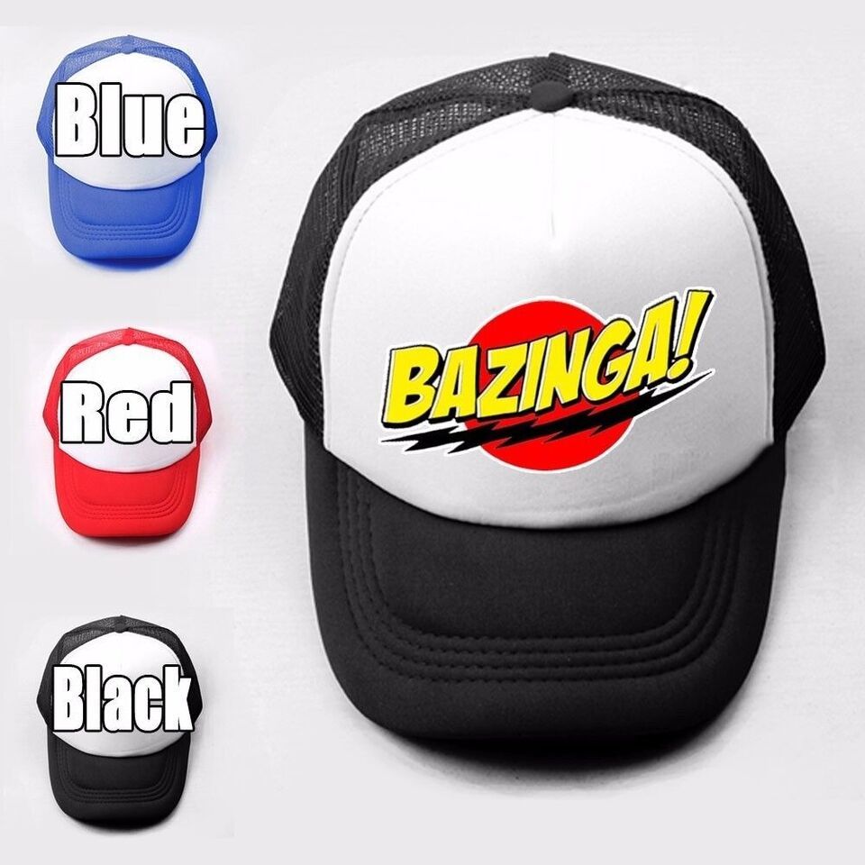 Primary image for Bazinga Big Bang Theory Sheldon Cooper Girls Boys Hats Band Custom Hip-Hop Caps