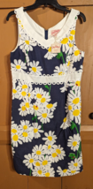 VTG Lilly Pulitzer Originals Daisy Ladybug Floral Sleeveless Sun Dress Size 10 - £74.83 GBP