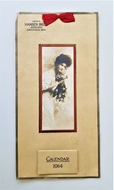 1914 Antique Hansen Bros Jewelrs Fergus Falls Mn Advertising Calendar Woman Art - £53.67 GBP