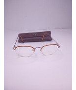 VTG POLO RALPH LAUREN CLASSIC VI 49/19/145 GOLD TORTOISE ROUND FRAMES ONLY - $619.43 MXN