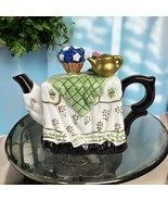 Mini 8 oz Novelty Teapot Shabby Country Style Afternoon Tabletop Tea Party - $15.00