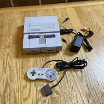 Super Nintendo Entertainment System SNES Console Bundle SNS -001 Tested - £57.13 GBP