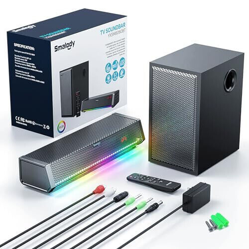 TV Speakers, Home Theater Speaker Wireless Audio Sound bar TV Speaker + ... - $107.64