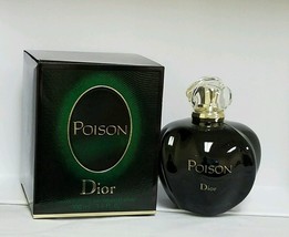 Poison by Christian Dior 100Ml 3.4 Fl.Oz Eau De Toilette Spray Women New Boxed - £81.77 GBP
