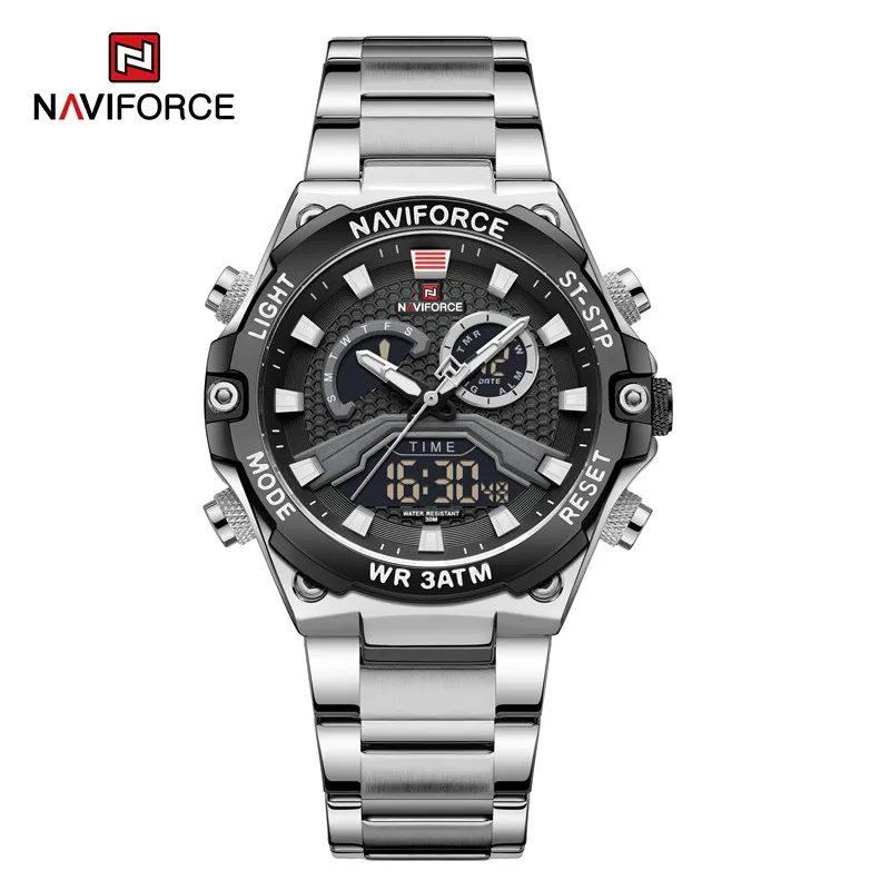 Watches for Men Military Fashion Luxury Quartz Luminous Waterproof Digit... - $50.48