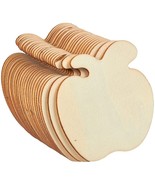 Unfinished Wood Cutout, 24-Pack Shaped Wood Pieces For Wooden Craft Diy - £17.57 GBP