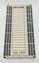 Ideal Guage USA Postal Stamp Measure Guide 4 3/8 x 1 7/8 Inches - $12.38