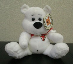 Chubbley Bears Soft Touch Toys George The White Bear 2001 NEW - $12.61