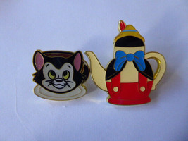 Disney Trading Pins 160390     Loungefly - Figaro &amp; Pinocchio Set - Character Te - £22.38 GBP