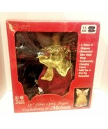 Fiber optic color changes Angel Vintage New in BOX 12&quot; Michaels Exclusiv... - €51,76 EUR