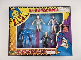 The Tick Bendables 4 Pc Gift Set -  1996 New Sealed Arthur Maid Terror El Seed - £22.91 GBP
