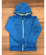Nike Girls Therma-Fit Hooded Sweatshirt Full Zipper Long Sleeve Size Med... - $22.45 CAD