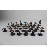 Heroclix Wizkids Marvel DC Comics Mixed Figures Bulk Lot of 46 No Cards - £46.69 GBP