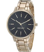 Nine West Women&#39;s Crystal Accented Bracelet Watch - €68,10 EUR