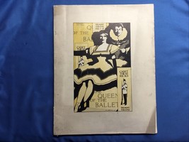 1898 QUEEN OF THE BALLET Musical Comedy Original program TREMONT THEATRE... - $98.98