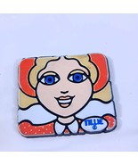 Tillie the All-Time ATM Teller Florida National Banks Atlanta magnet fridge - $35.00
