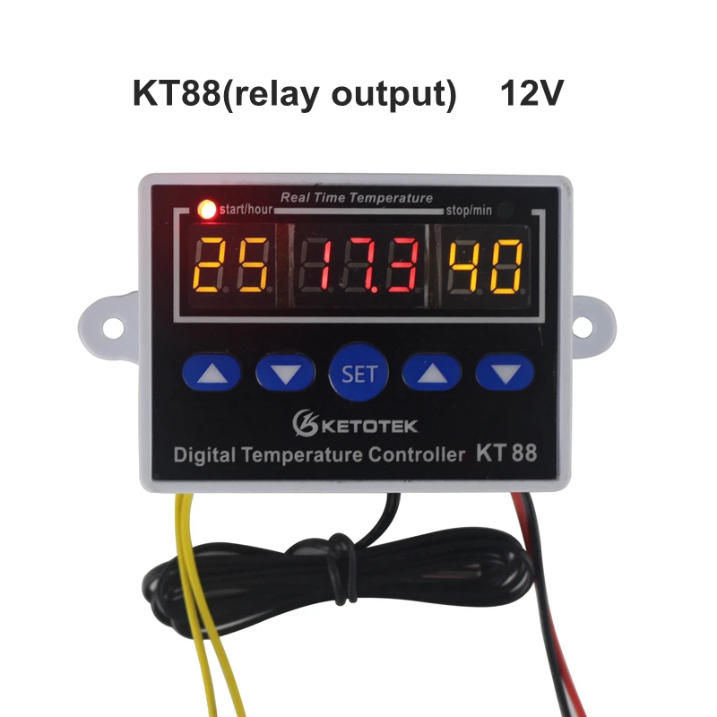 Digital Thermostat  for Incubator 12V 24V 110V 220V Temperature Controller Regul - £213.69 GBP