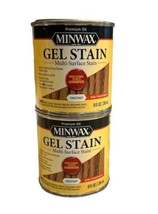 (2) Minwax Gel Stain - 8 oz. - Chestnut  NEW Never Opened - £26.12 GBP