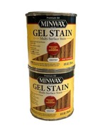 (2) Minwax Gel Stain - 8 oz. - Chestnut  NEW Never Opened - £25.55 GBP