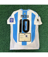 Lionel Messi Argentina 2024 Home Back Signed Shirt Jersey - COA - $2,030.77 MXN