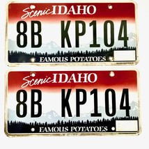 Untagged United States Idaho Bonneville County Passenger License Plate 8B KP104 - £17.05 GBP