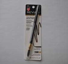 Revlon Colorstay Brow Pencil, Waterproof, Angled Tip - 220 Dark Brown, 0.012 oz - £15.92 GBP