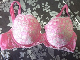 F&amp;F padded underwired bra uk 34B  usa 34B   euro 75B   france 90B - £10.01 GBP