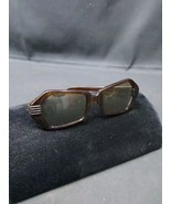 ORIGINAL 1960s 1970s Milsol Sunglasses Frames Italy Amber Mid Century Mo... - €24,00 EUR