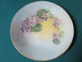 Compatible with Antique T &amp; V TRESSEME and VOGHT Limoges France Floral Plate 7 1 - £58.32 GBP
