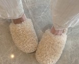 Lippers winter soft fuzzy slippers for women faux fur slides slippers female girls thumb155 crop