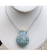 Tree of Life Vessel Bottle Necklace   Urn  Ashes - $38.28 CAD
