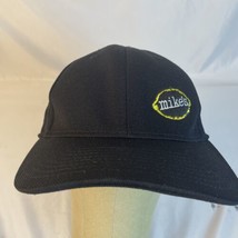 Mikes Hard Lemonade Fitted Baseball Cap Hat Embroidered Black Graphic Ca... - $13.98