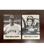 LOT OF 2 1988 Baseball Card Kingdom Ted Williams Promo Cards - £4.86 GBP