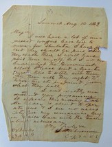 Confederate Civil War Letter Shubuta MS &amp; Summit Pike Co. Mississippi - £188.36 GBP