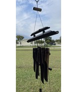 Vintage Duck decoy Wind Chime Wooden Hanging Yard Garden Chime Rustic Co... - $467.49 MXN