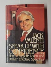 Speak up with Confidence Jack Valenti 1992 First Edition Hardcover - $9.89