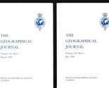 The Geographical Journal 1996 Lot of 3 Volume 162 Part 1-3 - $18.99