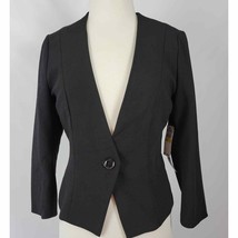 XOXO Jacket Womens Size M Black Long Sleeve Single Button Close Blazer S... - £18.04 GBP