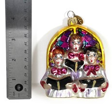 Christopher Radko Church Choir 4&quot; Blown Glass Christmas Ornament - £58.97 GBP