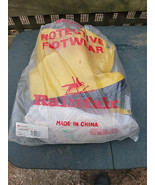 NEW Rainfair Yellow and Black Waterproof Over Boots Slush / Mud Boots Sz 9  NOS