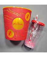 The Flash 2023 Movie Lighted Popcorn Bucket Red Cola Cup Movie DC Comics... - £17.29 GBP