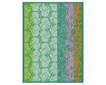 Le Jacquard Francais Cottage Green Floral Cotton Tea Kitchen Towel  - £22.73 GBP