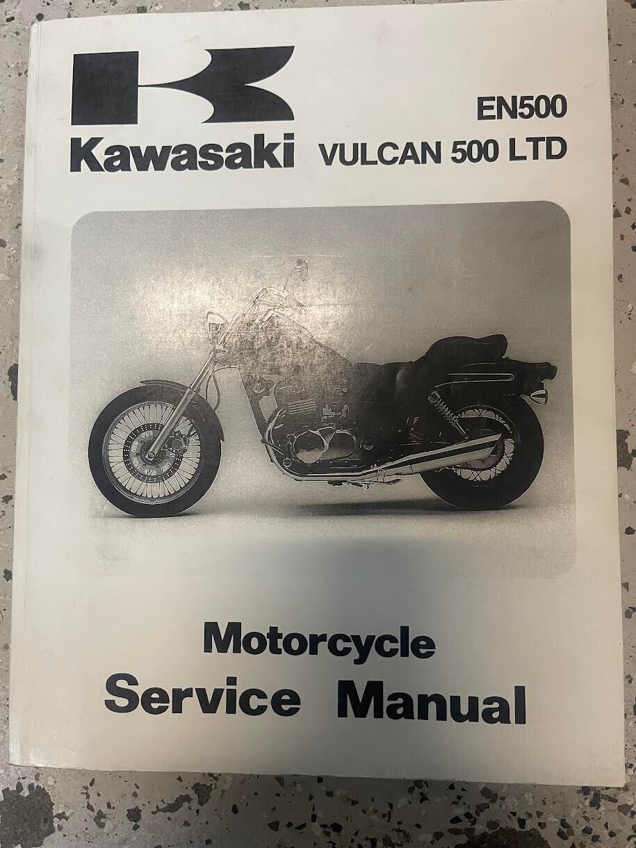Primary image for 1996 2000 2002 KAWASAKI EN500 VULCAN 500 LTD Service Repair Shop Manual OEM