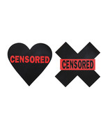 Pasties censored hearts &amp; x - €36,29 EUR