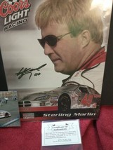 Sterling Marlin Coors Light Silver Bullet #40 Dodge 2005 8x10&quot; Autographed Photo - £10.96 GBP