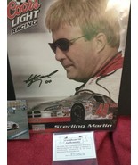 Sterling Marlin COORS LIGHT SILVER BULLET #40 DODGE 2005 8x10&quot; Autograph... - £10.87 GBP