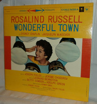 Rosalind Russell WONDERFUL TOWN Television Soundtrack 1958 Columbia Six-Eye LP - £9.31 GBP