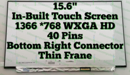 NT156WHM-T03 HD 1366X768 15.6&quot; LCD Touch Digitizer Screen Assembly - $92.57