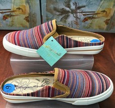Margaritaville Sailor Canvas Slip On Shoes Mule Sneakers Flats NEW Retail $89 - £46.22 GBP