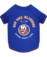NEW NHL New York Islanders Logo Pet Dog Tee sz L blue knit 20-4 inch bac... - £11.76 GBP